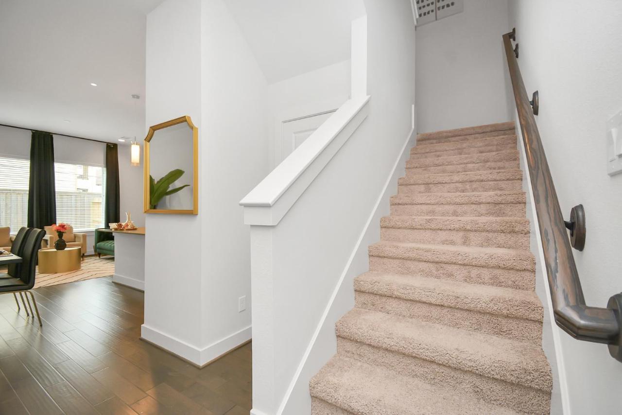 Emerald Palace - New, Modern 3Br Townhome Close To Downtown, Nrg, Med Ctr Houston Exterior foto