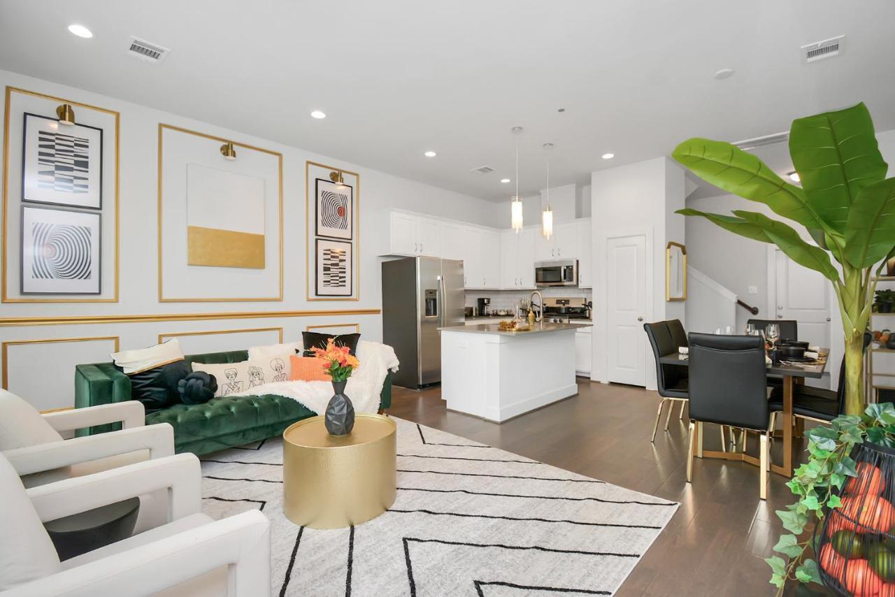 Emerald Palace - New, Modern 3Br Townhome Close To Downtown, Nrg, Med Ctr Houston Exterior foto