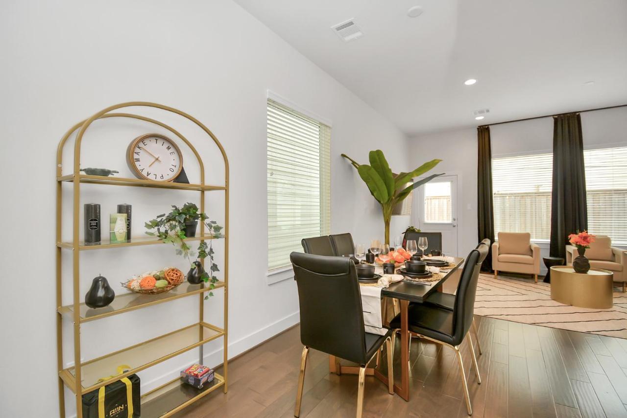 Emerald Palace - New, Modern 3Br Townhome Close To Downtown, Nrg, Med Ctr Houston Exterior foto