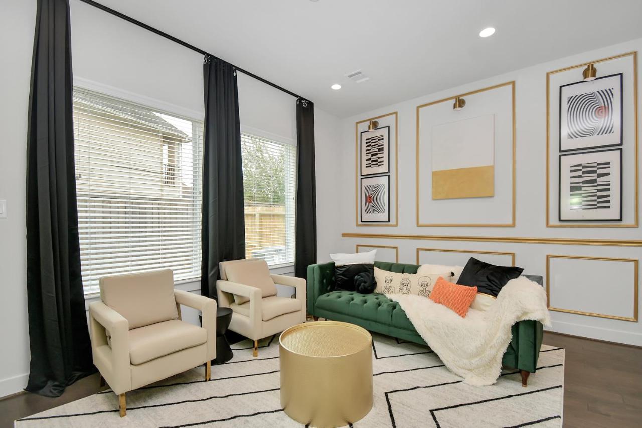 Emerald Palace - New, Modern 3Br Townhome Close To Downtown, Nrg, Med Ctr Houston Exterior foto